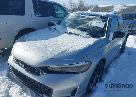 2025 Honda Civic Sedan Sport from USA, damaged, VIN 19XFL2H8XSE013212